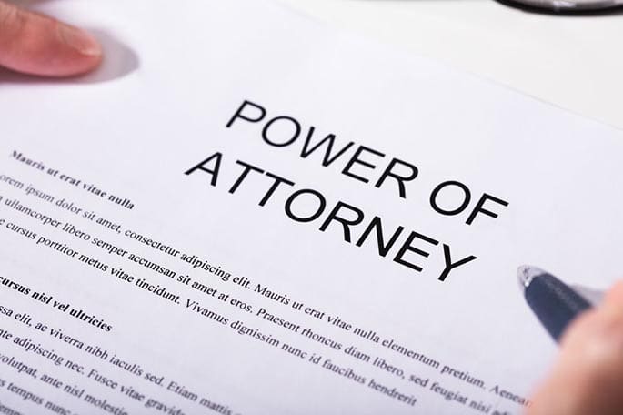 picture to acompany blog post about power of attorney FBAR case