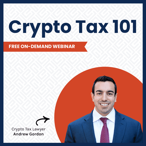 Cryptocurrency Taxes - Bitcoin Taxes - Watch Crypto Tax 101 Free Webinar