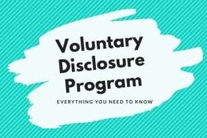 IRS Voluntary Disclosure Program