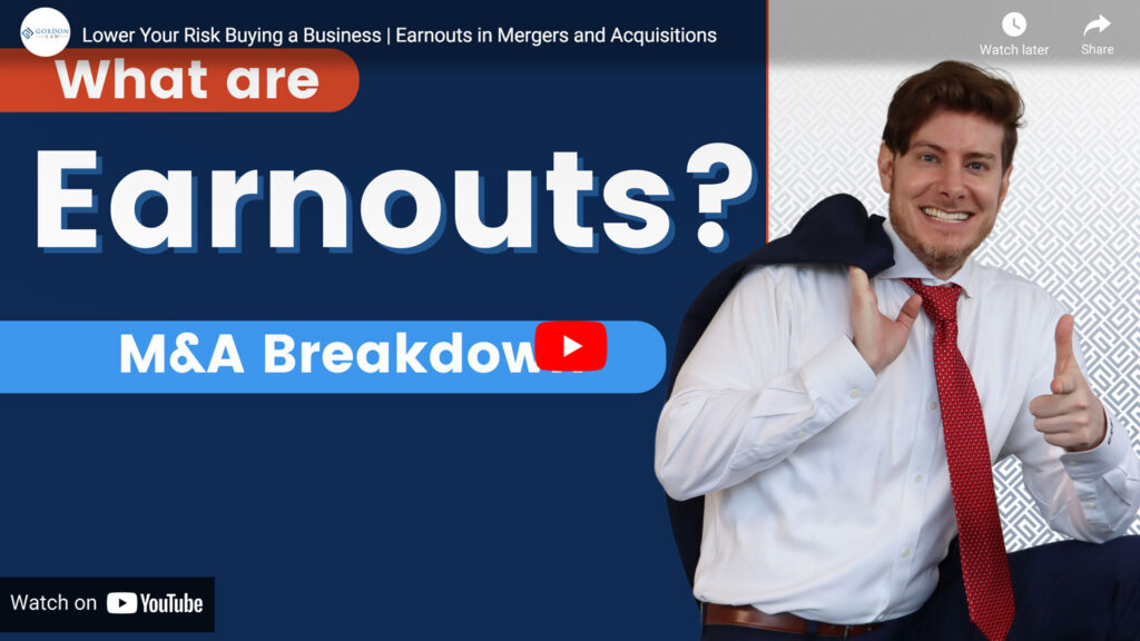 Video Preview: M&A Earnouts - Lower Your Risk When Buying a Business